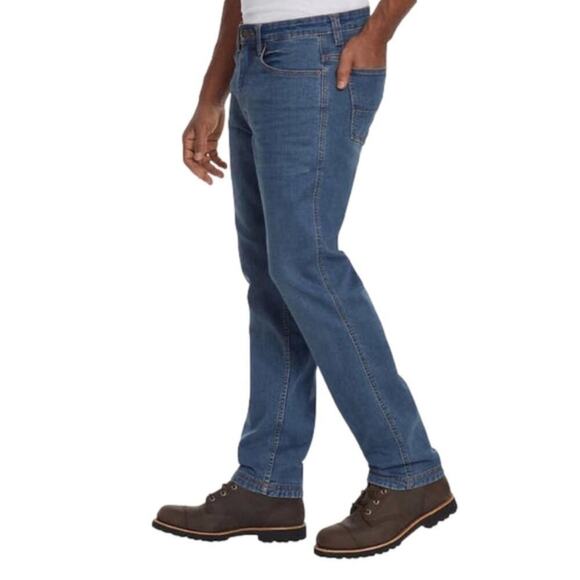 Kirkland Signature Men’s Jeans Blue Classic Stretch Denim Size 42 X 29 NWT - Picture 8 of 12